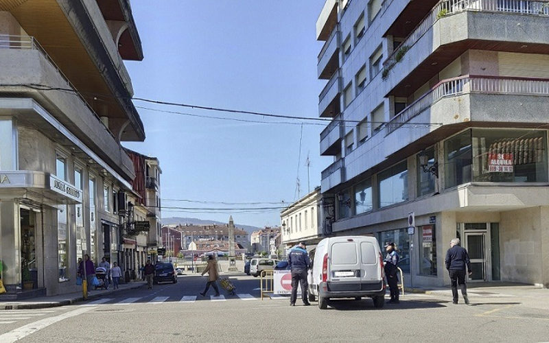 A Xunta ordena o peche perimetral de Ponteareas pola COVID