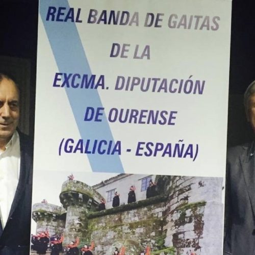 A Orde do Camiño concede a “Medalla de Ouro” a Xosé Lois Foxo, director da Real Banda de Gaitas da Deputación de Ourense
