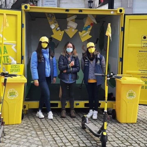 Ponteareas aposta polo reto “recicla, respira e supérate”