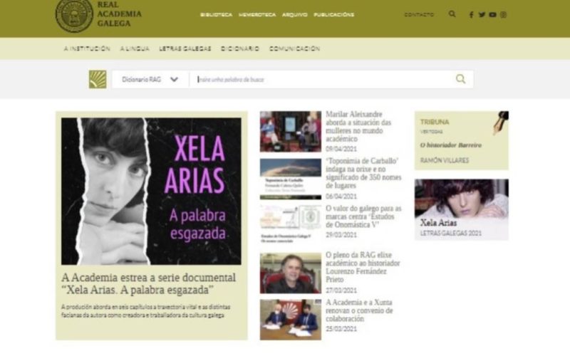 O Dicionario da Real Academia Galega renova a súa imaxe
