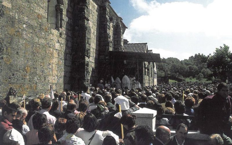 O Santuario da Nosa Señora da Franqueira, punto estratéxico de peregrinación da Vía Mariana