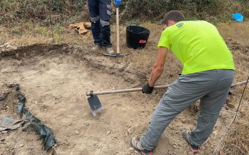 Nova escavación no xacemento arqueolóxico lucense de Proendos