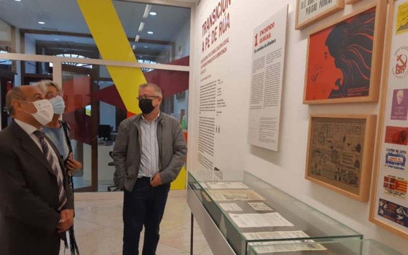 A Coruña presentou a exposición “Transición a pé de rúa”