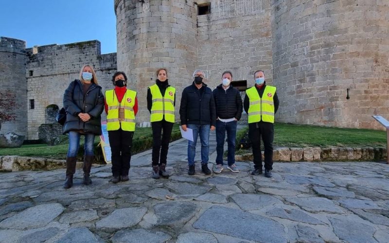 Deputados do PSdG Ourense marchan a pe ata Madrid