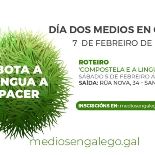 “Bota a lingua a pacer”, o lema do Día dos Medios en Galego 2022
