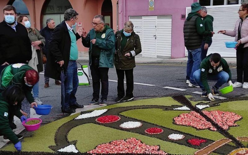 “Ponteareas e as súas alfombras son recoñecidas a escala mundial”