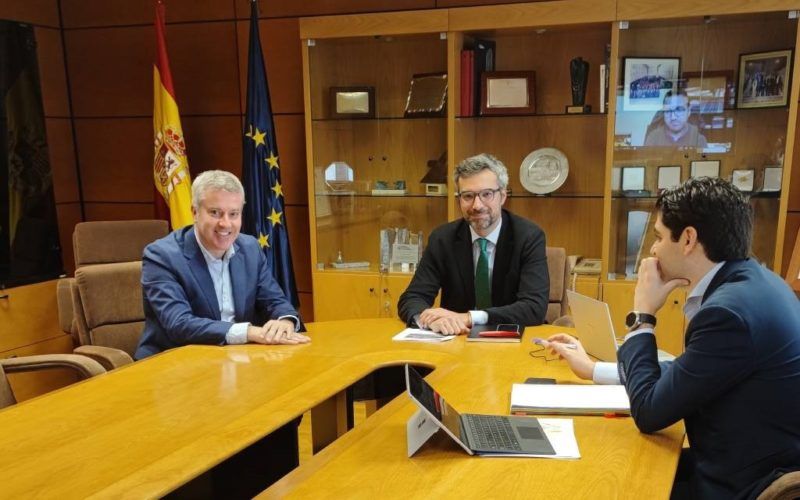 Alcalde da Cañiza defendeu en Madrid medidas de seguridade para a N-120