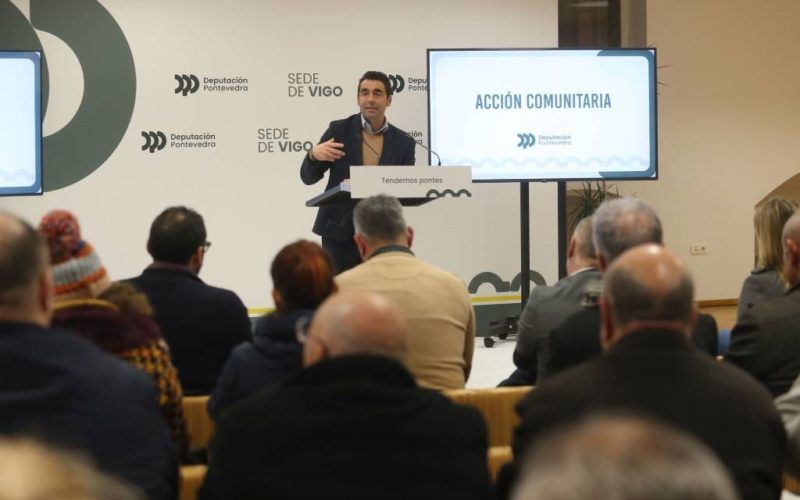 Presentado en Vigo o Plan Provincia Comunitaria da Deputación de Pontevedra