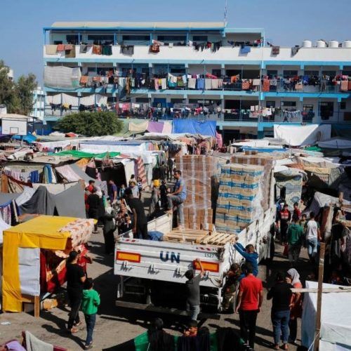 Concellos galegos envían axuda alimentaria a Gaza