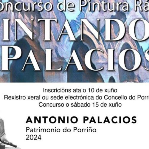O Porriño pinta a Antonio Palacios