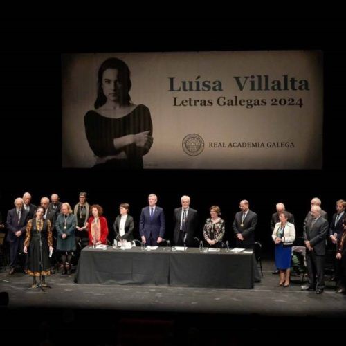 A Real Academia celebra a Luísa Villalta no Día das Letras Galegas