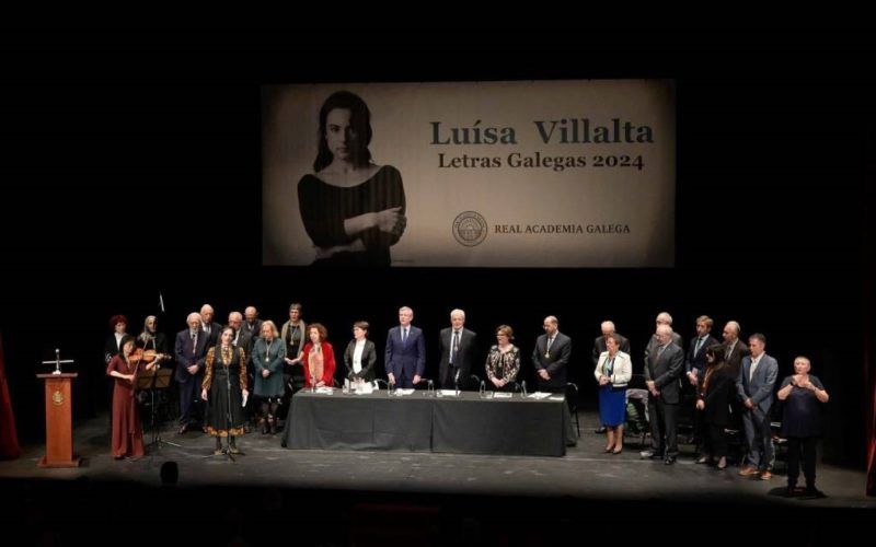 A Real Academia celebra a Luísa Villalta no Día das Letras Galegas