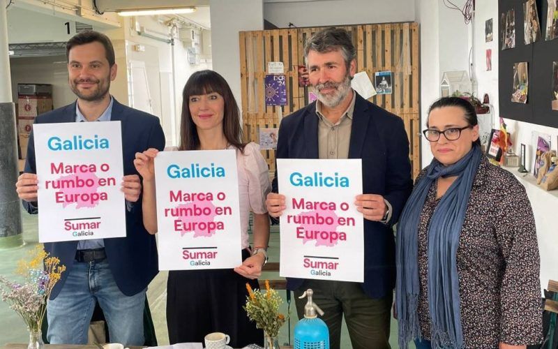 SUMAR Galicia inicia na Coruña a súa campaña cara as eleccións europeas
