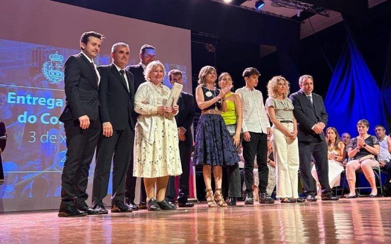 Un total de 17 alfombristas foron homenaxeados polo Corpus en Ponteareas