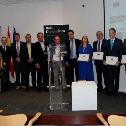 Entregados en Madrid os Premios Raia Diplomática