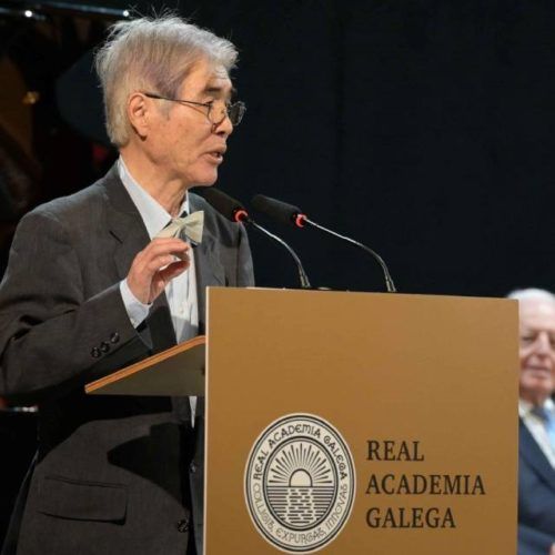 O xaponés Takekazu Asaka ingresou na Real Academia Galega