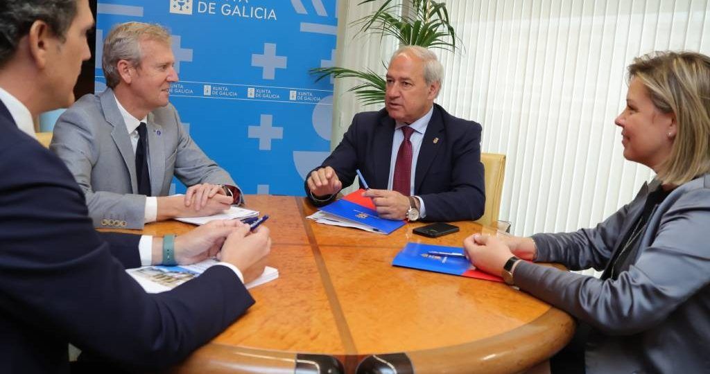 O presidente da Deputación plantéxalle a Alfonso Rueda un decálogo de medidas de interese para a provincia de Lugo