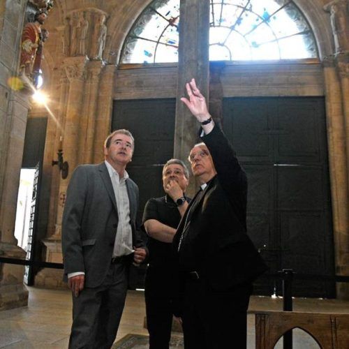 Xunta de Galicia licitou as obras de restauración da fachada occidental catedral de San Martiño