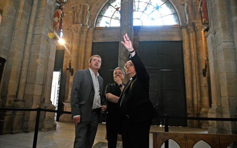 Xunta de Galicia licitou as obras de restauración da fachada occidental catedral de San Martiño