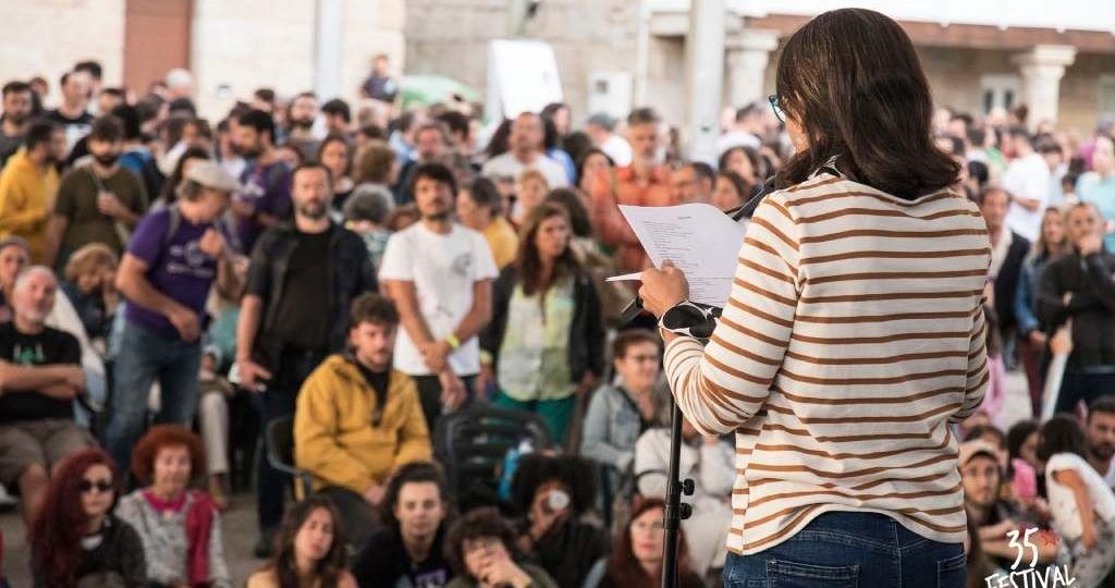 A 36º edición da Festa da poesía do Condado solidarízase co pobo palestino