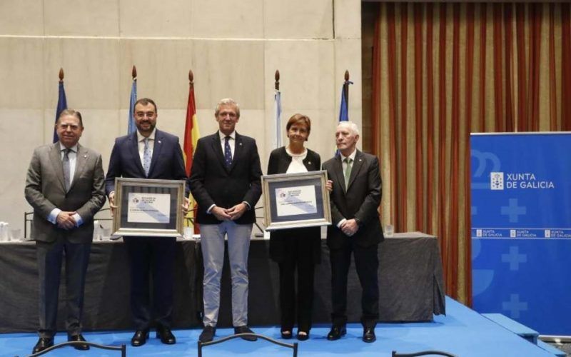 O presidente da Xunta participou na celebración “Galicia en Asturias”