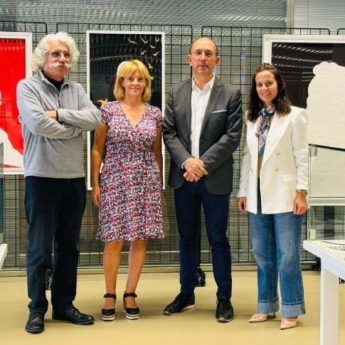 A mostra “O colaxe na literatura ourensá” en homenaxe a Curros Enríquez, Otero Pedrayo, Valente e Méndez Ferrín