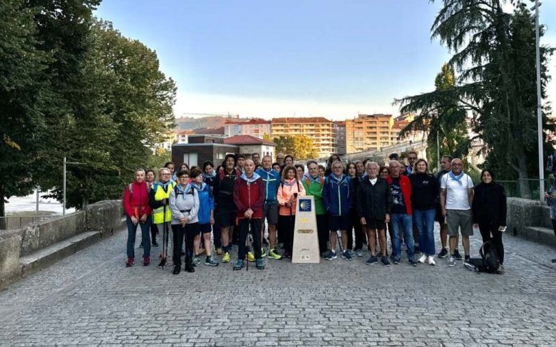 Comeza o Camiño Mozárabe-Vía da Prata desde Ourense