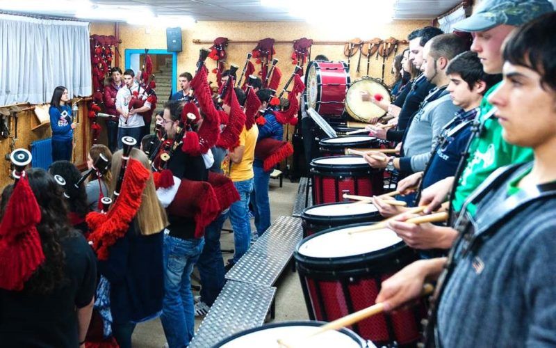 A Escola Provincial de Gaitas abre a matrícula especial no seu 40 aniversario