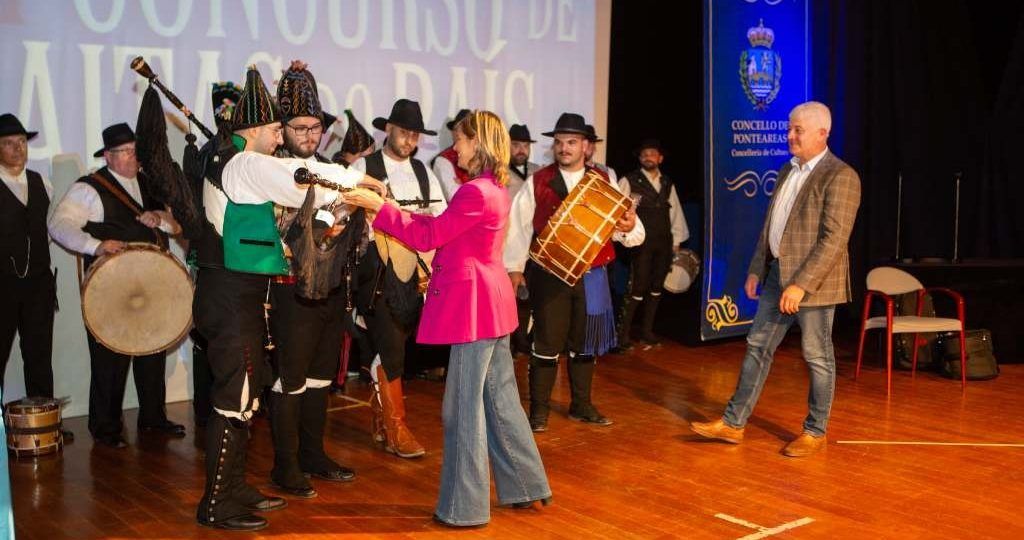 O Cuarteto mosense Redemuíños gaña o LVI Concurso de Gaitas do País de Ponteareas