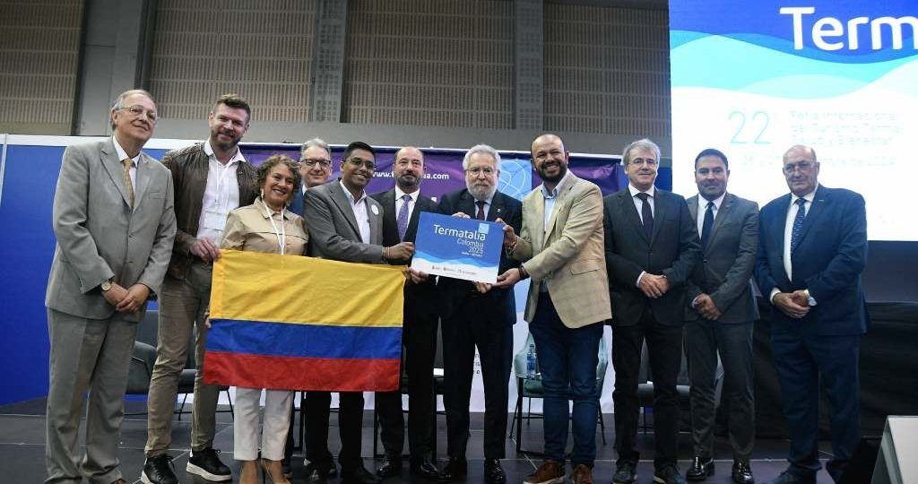 A Alcaldía de Paipa recolleu a testemuña para acoller en Colombia Termatalia 2025