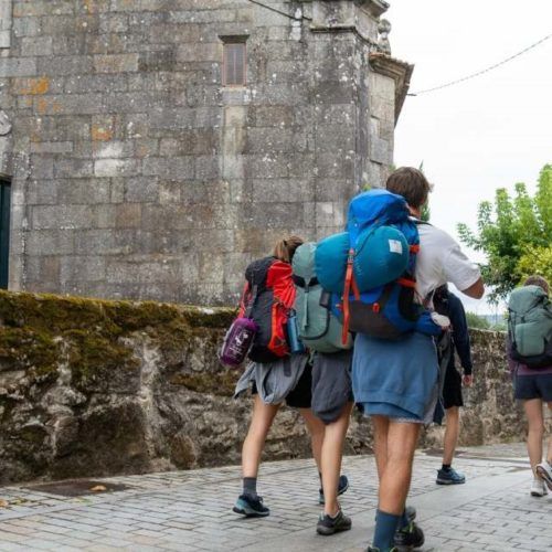 Tui lidera as cifras como inicio do Camiño Portugués