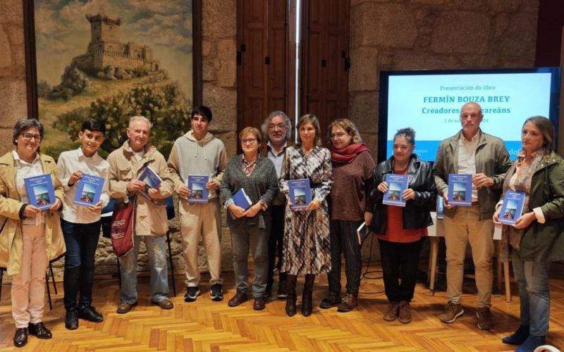 Ponteareas presenta libro do investigador e activista cultural Fermín Bouza Brey