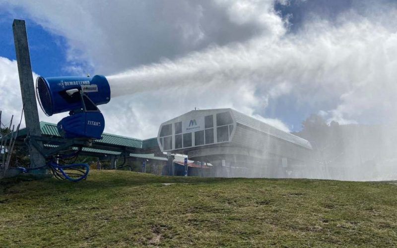 A Estación de Montaña de Galicia pon a punto os seus canóns despois dun verán de cifras récord