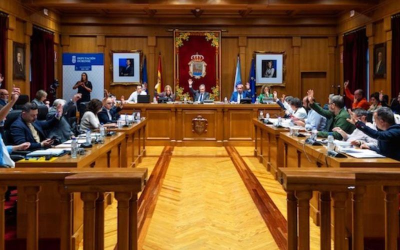 A Deputación de Ourense presenta unha modificación de crédito de 14,6 millóns de euros