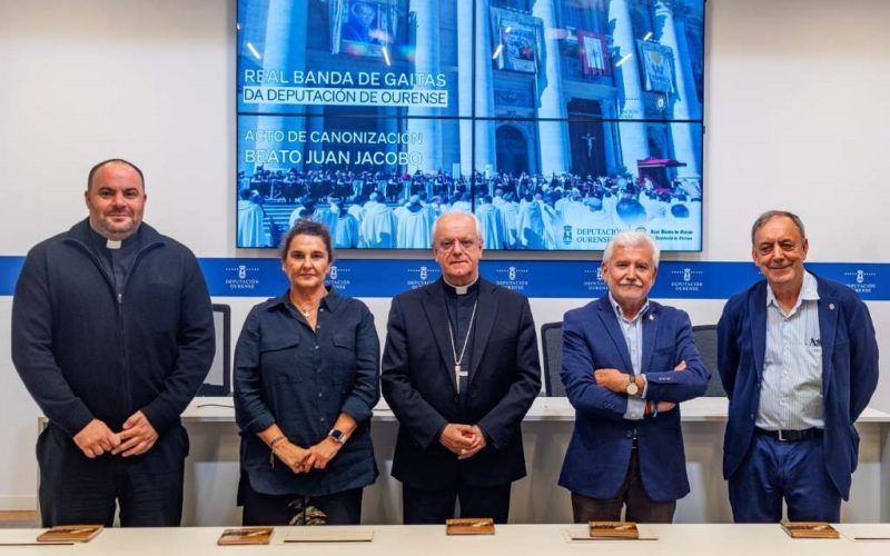 A Real Banda de Gaitas actuará na canonización do Beato Juan Jacobo en Roma