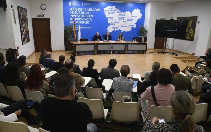 Ourense será a primeira provincia galega en contar cunha cartografía actualizada