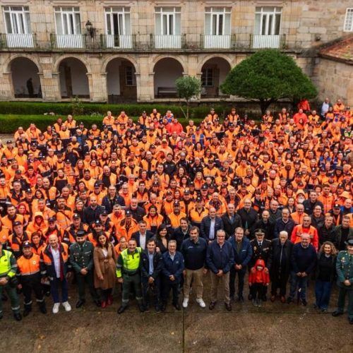 VIII Xornada de convivencia dos voluntarios de Protección Civil en Ribadavia