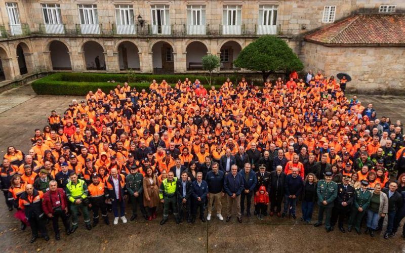 VIII Xornada de convivencia dos voluntarios de Protección Civil en Ribadavia