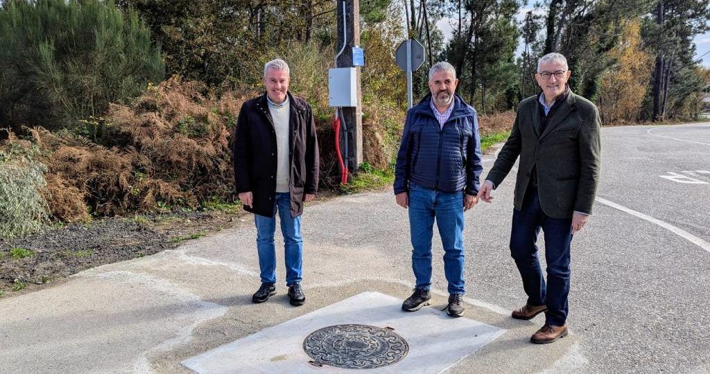 A Cañiza completa as obras da rede de abastecemento de auga potable