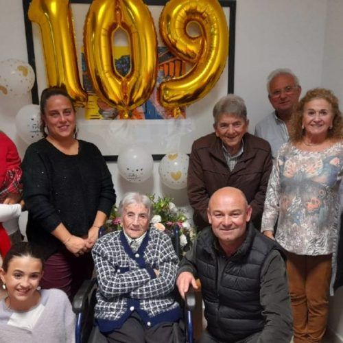 A covelense Concepción Val Cousiño cumpriu 109 anos