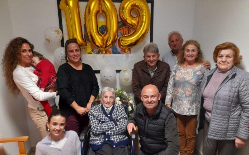 A covelense Concepción Val Cousiño cumpriu 109 anos