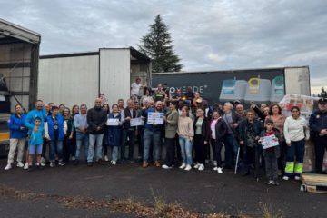 O sur de Pontevedra solidarízase con Valencia