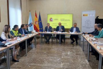 Dispositivo para garantir a mobilidade durante o inverno nas estradas estatais da provincia de Ourense