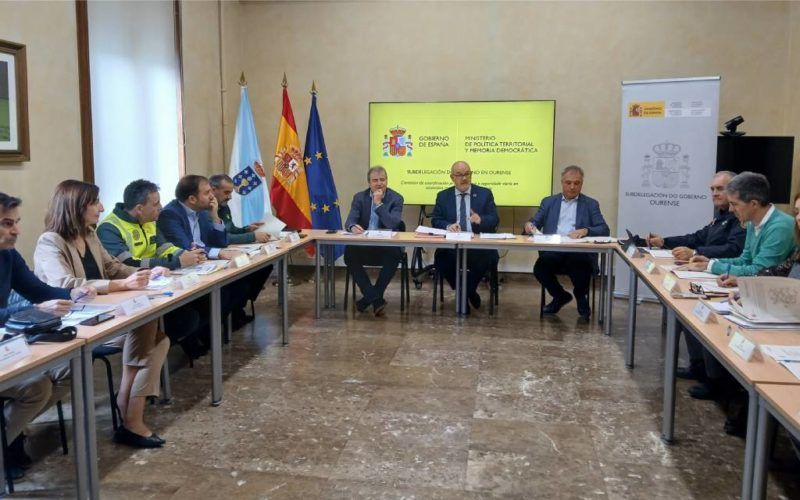 Dispositivo para garantir a mobilidade durante o inverno nas estradas estatais da provincia de Ourense