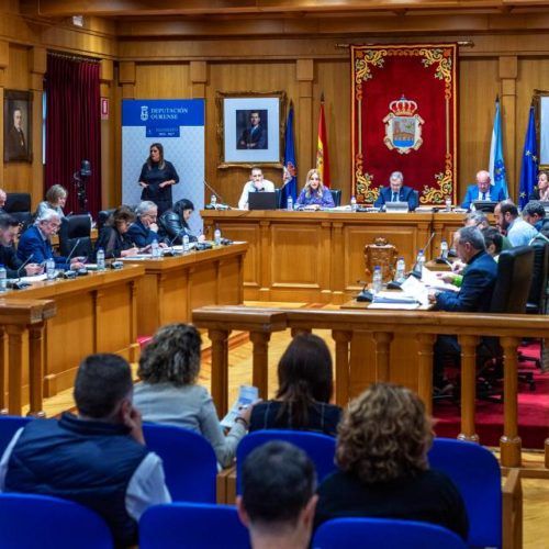 Deputación de Ourense aproba un orzamento de 105,1 millóns de euros