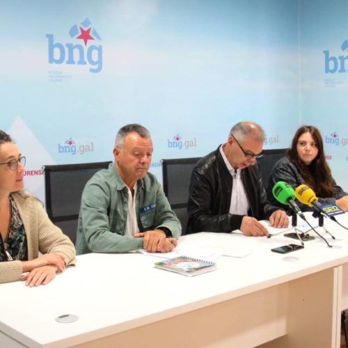 BNG Ourense asegura que unha empresa privada opera en instalacións municipais