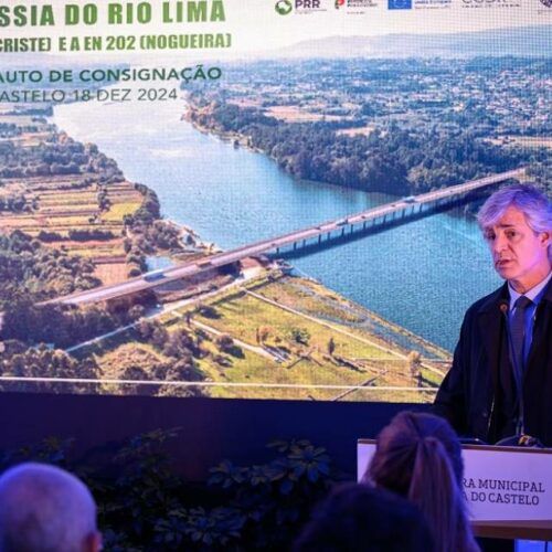 Nova Ponte sobre o rio Lima orçada em mais de 20 milhões de euros