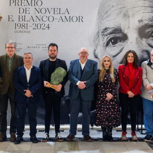 O porriñés Diego Giráldez recibe o Premio de Novela Blanco-Amor