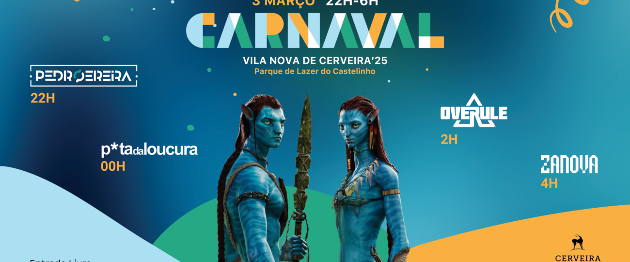 Festa de Carnaval ’25 de Cerveira propõe aventura cinematográfica