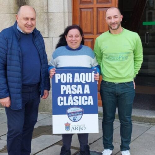 A Clásica Álvaro Pino pasará en maio por Arbo